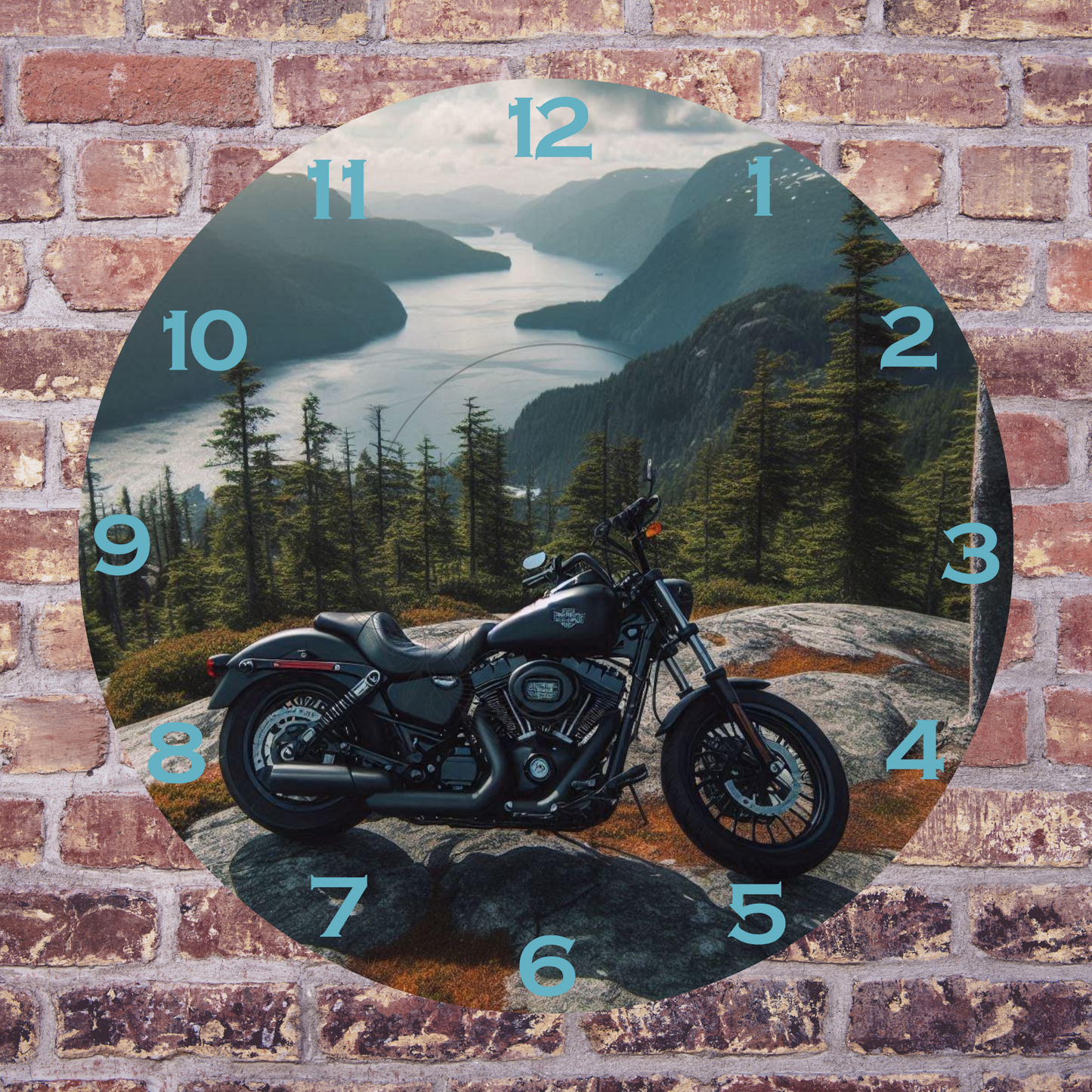 Motorbike mountain