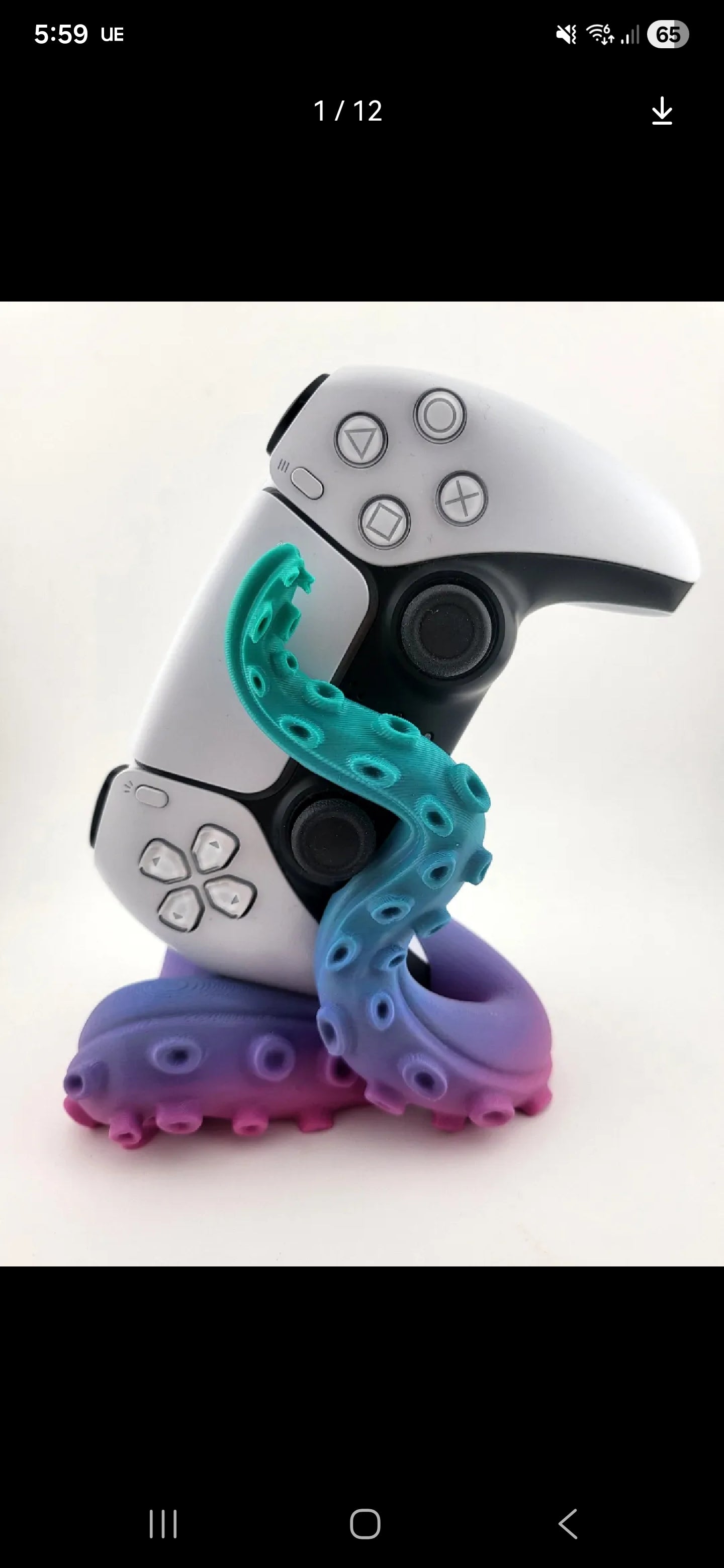 Playstation controller holder