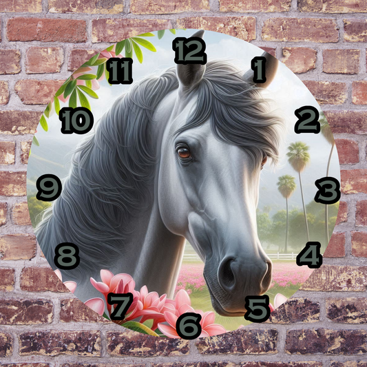 Grey horse