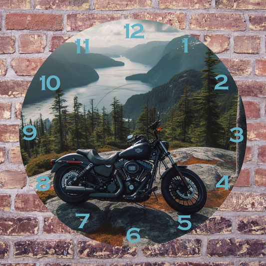 Motorbike mountain