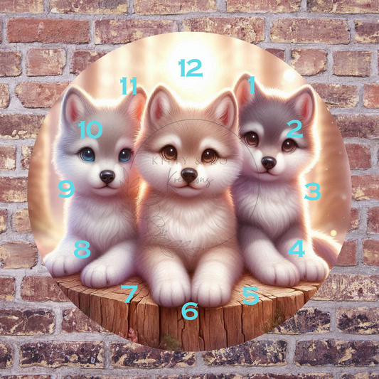 Baby wolfs