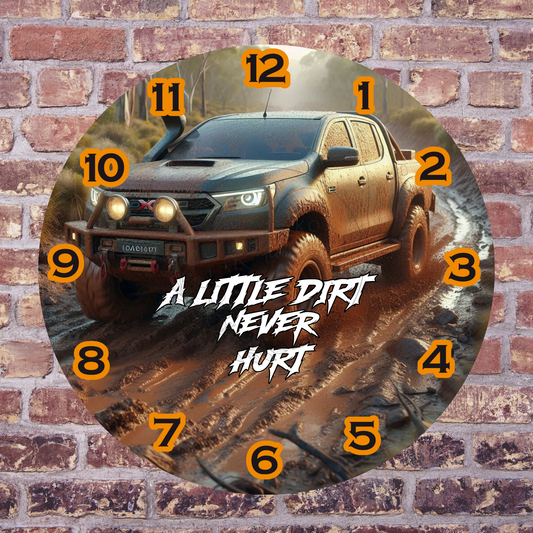 A little dirt