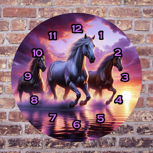 Horses (purple)