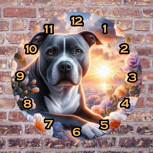 Staffy Sunset